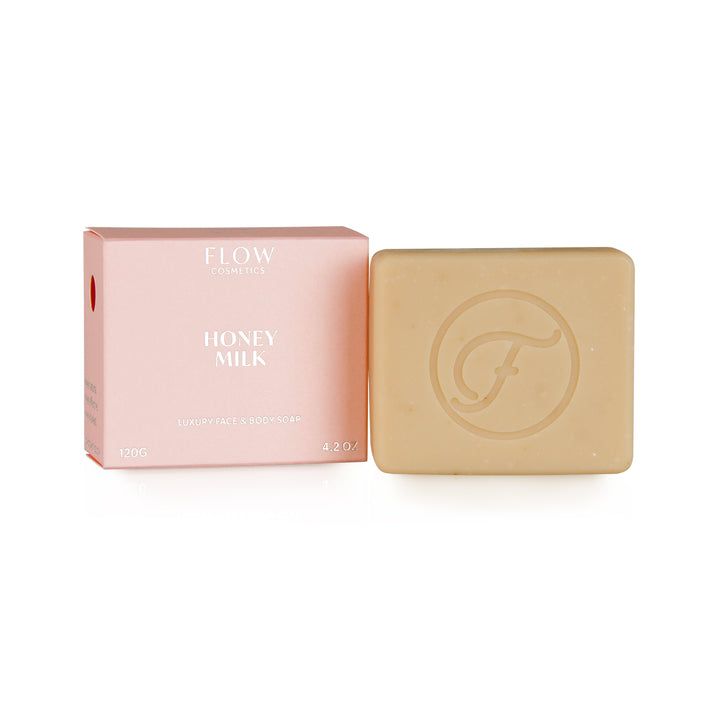 Flow-Cosmetics-Honey-Milk-soap Flow Cosmetics - Honey Milk - Luxe gezichtsreiniger - Afbeelding 1