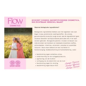 flow cosmetics brochures
