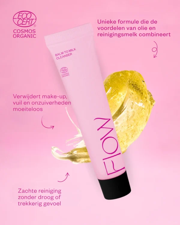 Flow Cosmetics - Balm to Milk Cleanser 30ml - Afbeelding 2